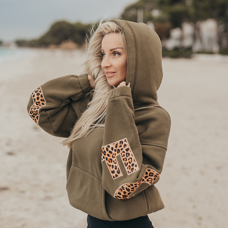 FOXED® STUDIOSTATE HOODIE LEO WOODLAND GREEN