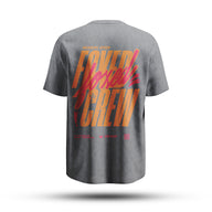 FOXED® CREW OVERSIZE SHIRT STONEWASHED/PEACH
