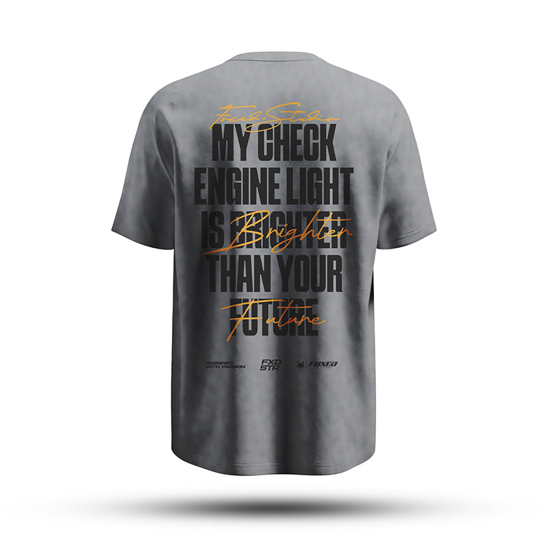 FOXED® ENGINE LIGHT OVERSIZE SHIRT STONEWASHED