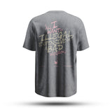 FOXED® ALL I WANT IS ILLEGAL OVERSIZE SHIRT STONEWASHED