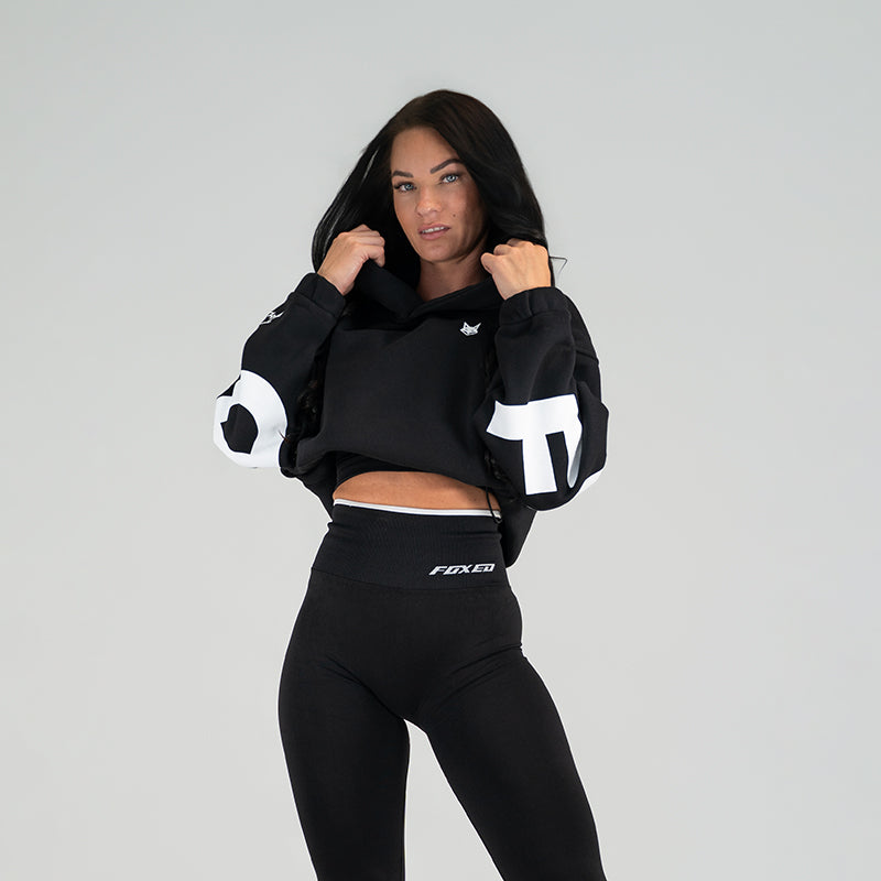 FOXED® STUDIOSTATE HOODIE + NEO LEGGINGS SET BLACK