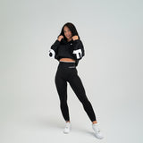 FOXED® STUDIOSTATE HOODIE + NEO LEGGINGS SET BLACK