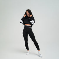 FOXED® STUDIOSTATE HOODIE + NEO LEGGINGS SET BLACK