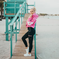 FOXED® STUDIOSTATE HOODIE + CARGO LEGGINGS SET IBIZA PINK