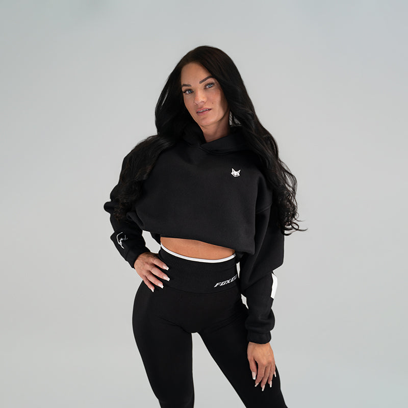 FOXED® STUDIOSTATE HOODIE + NEO LEGGINGS SET BLACK