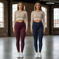 FOXED® CARGO LEGGINGS 2-POCKET BERRY