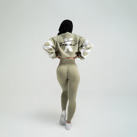FOXED® STUDIOSTATE SWEATER + NEO LEGGINGS SET MATCHA