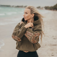FOXED® STUDIOSTATE HOODIE LEO WOODLAND GREEN