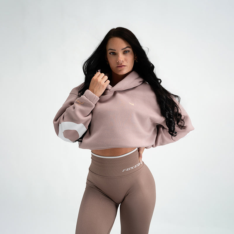FOXED® STUDIOSTATE HOODIE + NEO LEGGINGS SET MAUVE