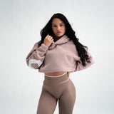 FOXED® STUDIOSTATE HOODIE + NEO LEGGINGS SET MAUVE