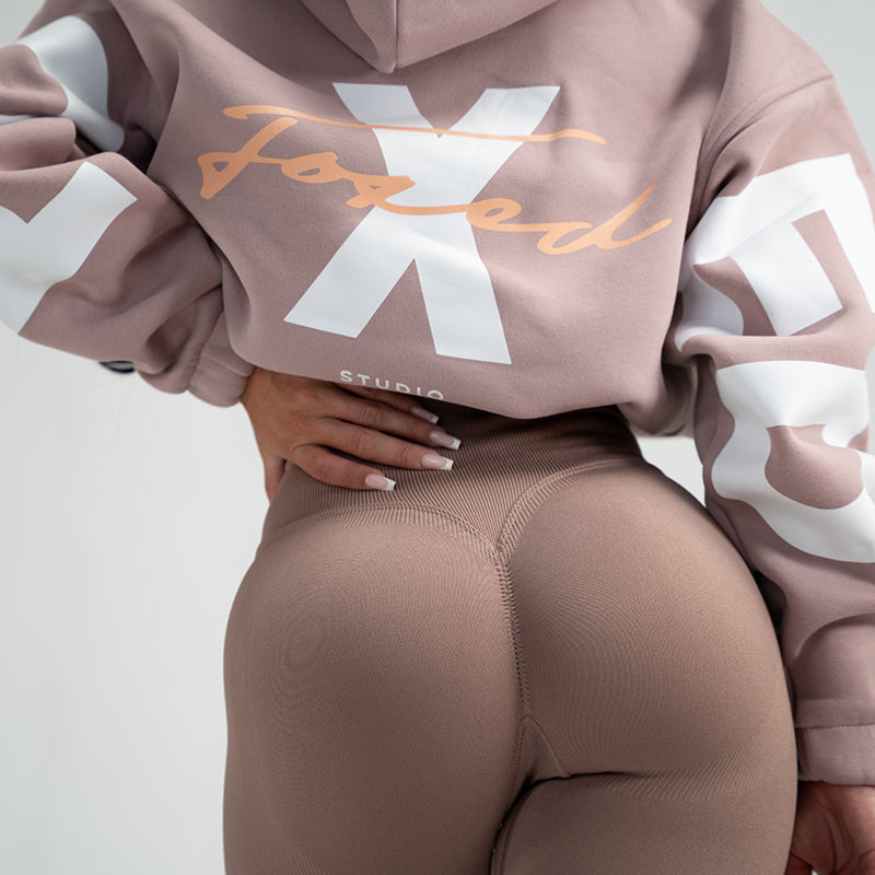 FOXED® STUDIOSTATE HOODIE + NEO LEGGINGS SET MAUVE
