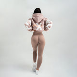 FOXED® STUDIOSTATE HOODIE + NEO LEGGINGS SET MAUVE