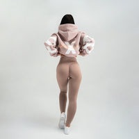 FOXED® STUDIOSTATE HOODIE + NEO LEGGINGS SET MAUVE