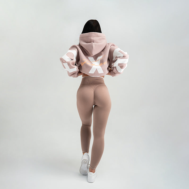 FOXED® STUDIOSTATE HOODIE + NEO LEGGINGS SET MAUVE