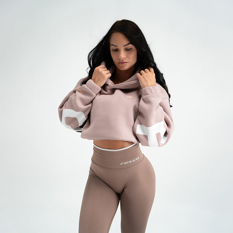 FOXED® STUDIOSTATE HOODIE + NEO LEGGINGS SET MAUVE