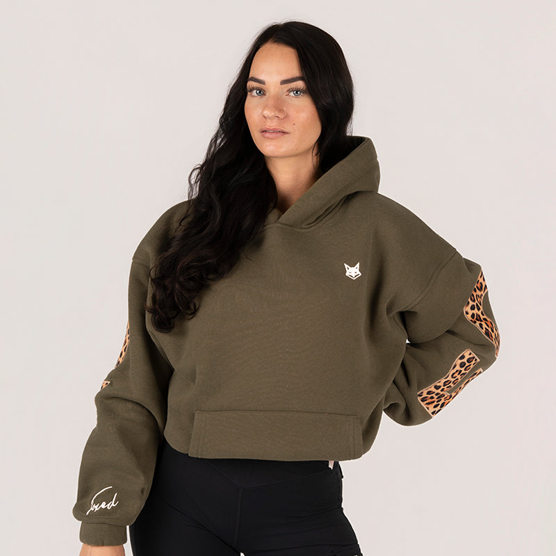 FOXED® STUDIOSTATE HOODIE LEO WOODLAND GREEN