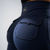 FOXED® CARGO LEGGINGS 2-POCKET NAVY