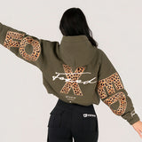 FOXED® STUDIOSTATE HOODIE LEO WOODLAND GREEN