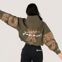 FOXED® STUDIOSTATE HOODIE LEO WOODLAND GREEN