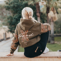 FOXED® STUDIOSTATE HOODIE LEO WOODLAND GREEN