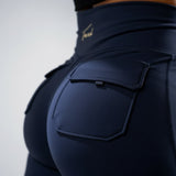 FOXED® CARGO LEGGINGS 2-POCKET NAVY