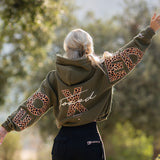 FOXED® STUDIOSTATE HOODIE LEO WOODLAND GREEN