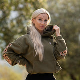 FOXED® STUDIOSTATE HOODIE LEO WOODLAND GREEN