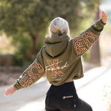 FOXED® STUDIOSTATE HOODIE LEO WOODLAND GREEN