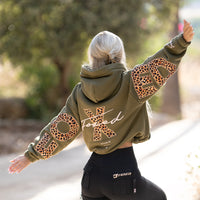 FOXED® STUDIOSTATE HOODIE LEO WOODLAND GREEN