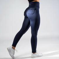 FOXED® CARGO LEGGINGS 2-POCKET NAVY