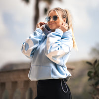 FOXED® STUDIOSTATE HOODIE + CARGO LEGGINGS SET BABYBLUE