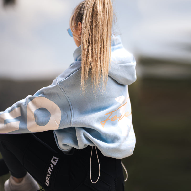 FOXED® STUDIOSTATE HOODIE + CARGO LEGGINGS SET BABYBLUE