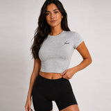 FOXED® BABY SHIRT GREY MELANGE