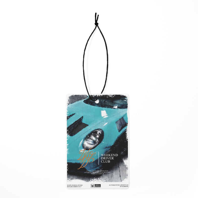 FOXED® WEEKEND DRIVERS CLUB BLUE AIRFRESHENER