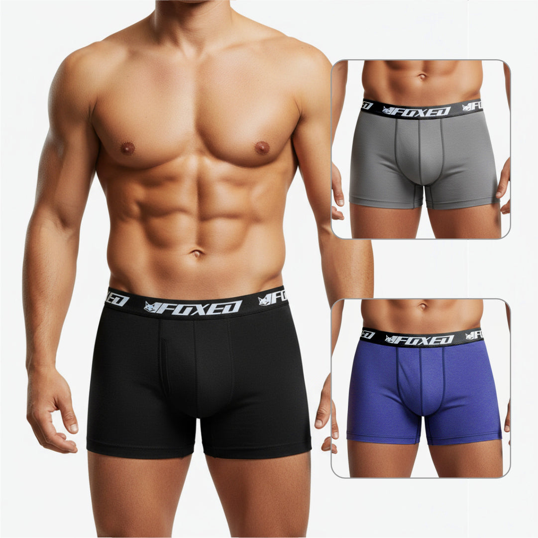 FOXED® 3er PACK BOXERSHORTS