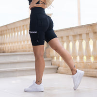 FOXED® CARGO BIKER SHORTS 3-POCKET WHITE