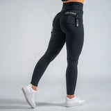 FOXED® CARGO LEGGINGS 3-POCKET GLITTER GREY