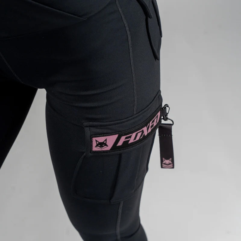 FOXED® CARGO LEGGINGS 3-POCKET ROSE