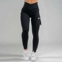 FOXED® CARGO LEGGINGS 3-POCKET ROSE