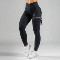 FOXED® CARGO LEGGINGS 3-POCKET ROSE