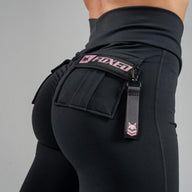 FOXED® CARGO LEGGINGS 3-POCKET ROSE