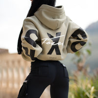 FOXED® STUDIOSTATE HOODIE + CARGO LEGGINGS SET MATCHA WHITE