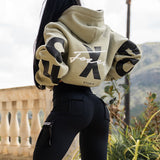 FOXED® STUDIOSTATE HOODIE + CARGO LEGGINGS SET MATCHA WHITE