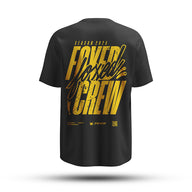 FOXED® CREW OVERSIZE SHIRT BLACK/YELLOW