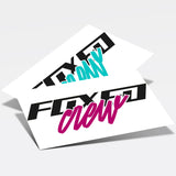 FOXED® CREW 2-TEILIGER AUTOAUFKLEBER