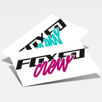 FOXED® CREW 2-TEILIGER AUTOAUFKLEBER