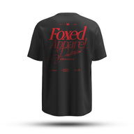 FOXED® DEDICATION REGULAR T-SHIRT UNISEX BLACK/RED