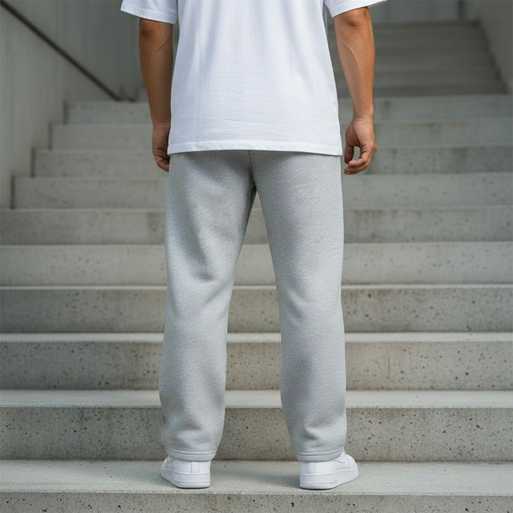 FOXED® SWEAT JOGGER PANTS GREY MELANGE