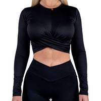 FOXED® TWISTED LONGSLEEVE BLACK