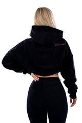 FOXED® RAZZLE DAZZLE CROPPED WOMEN HOODIE